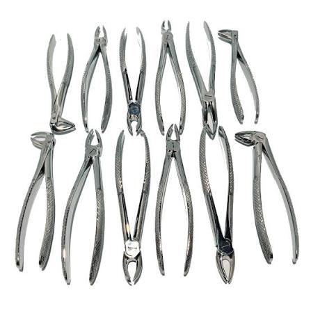Adult Extraction Forceps Set