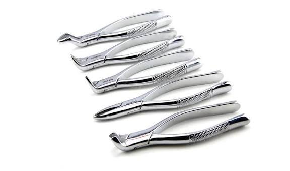 Paediatric Extraction Forceps Set